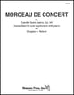 MORCEAU DE CONCERT BARITONE SOLO ARCHIVE cover